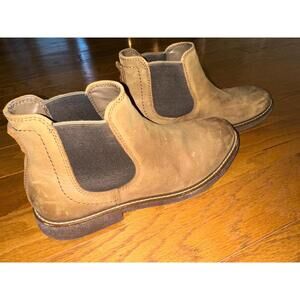 Chaps HST Tech Spring  Men's Tan Leather Boots  Size 10M